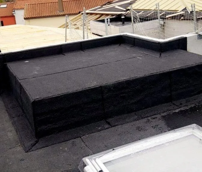 étanchéité d'un toit plat